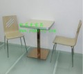铝合金包边快餐桌椅供应|铝合金包边快餐桌椅尺寸说明